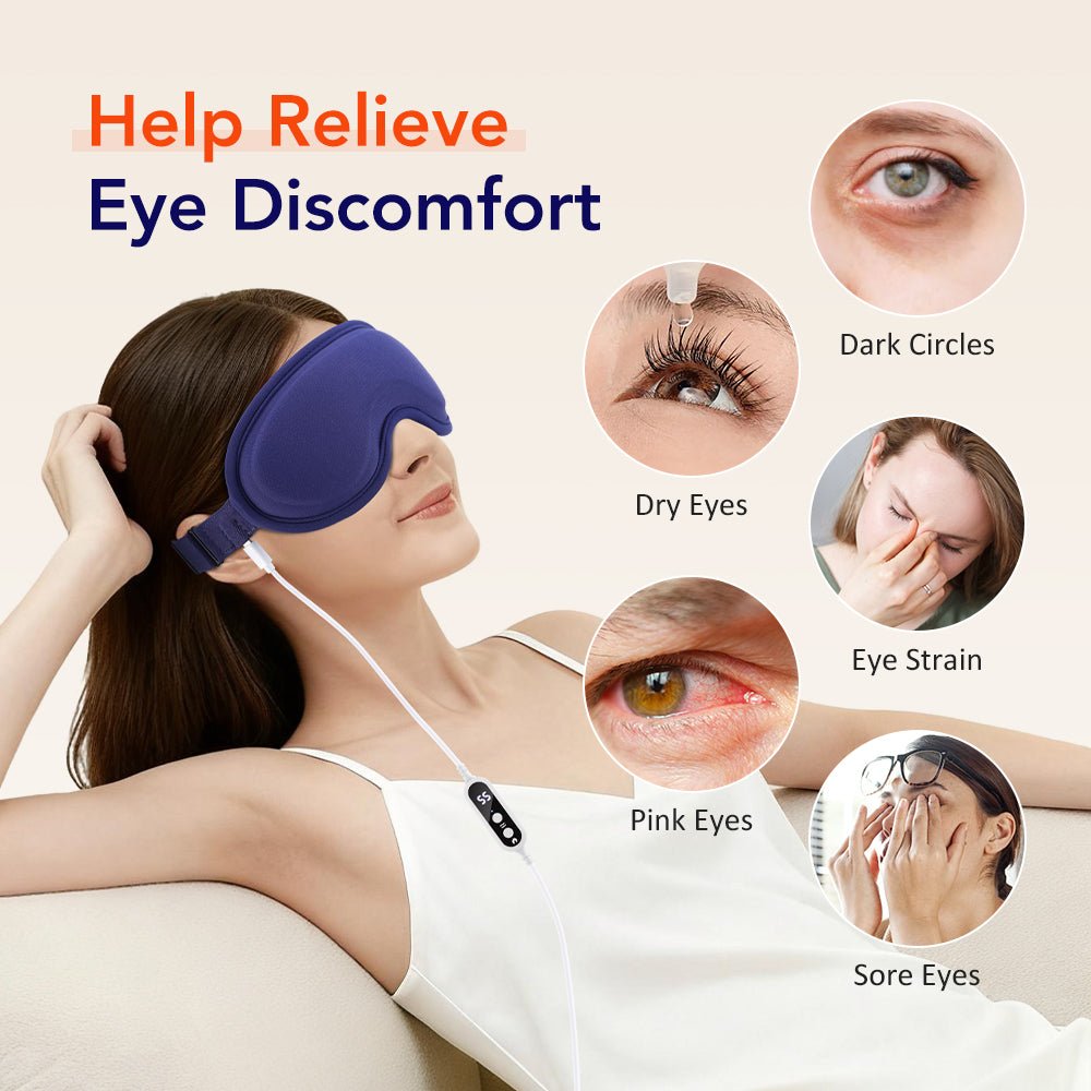 SteadyHeat Eye Mask for Dry Eyes & MGD - HEALO