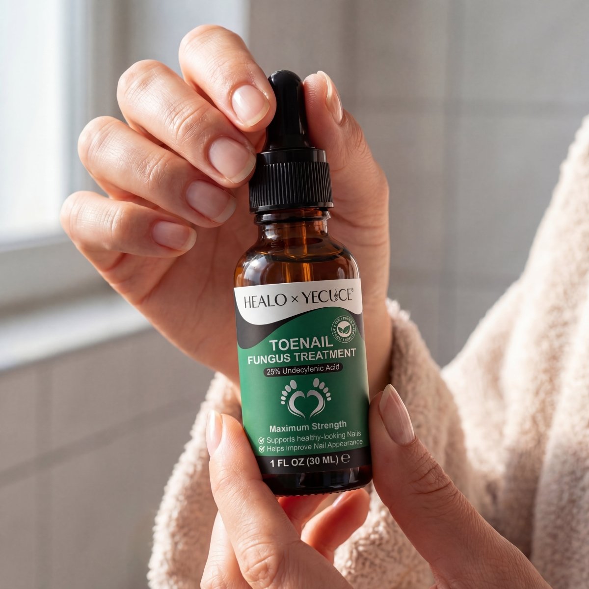 HEALO Yecuce® Toenail Fungus Treatment Oil - 30ml/1 fl.oz | + Nail File - HEALO
