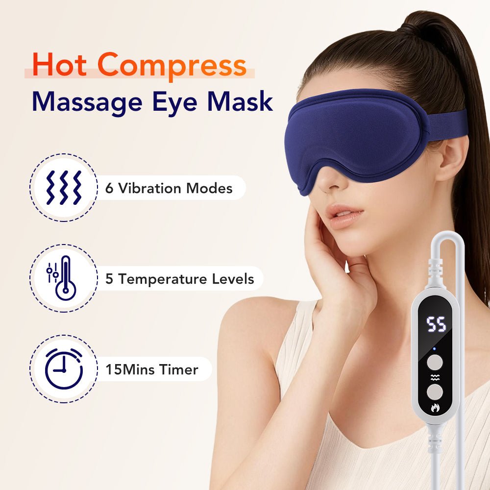 SteadyHeat Eye Mask for Dry Eyes & MGD - HEALO