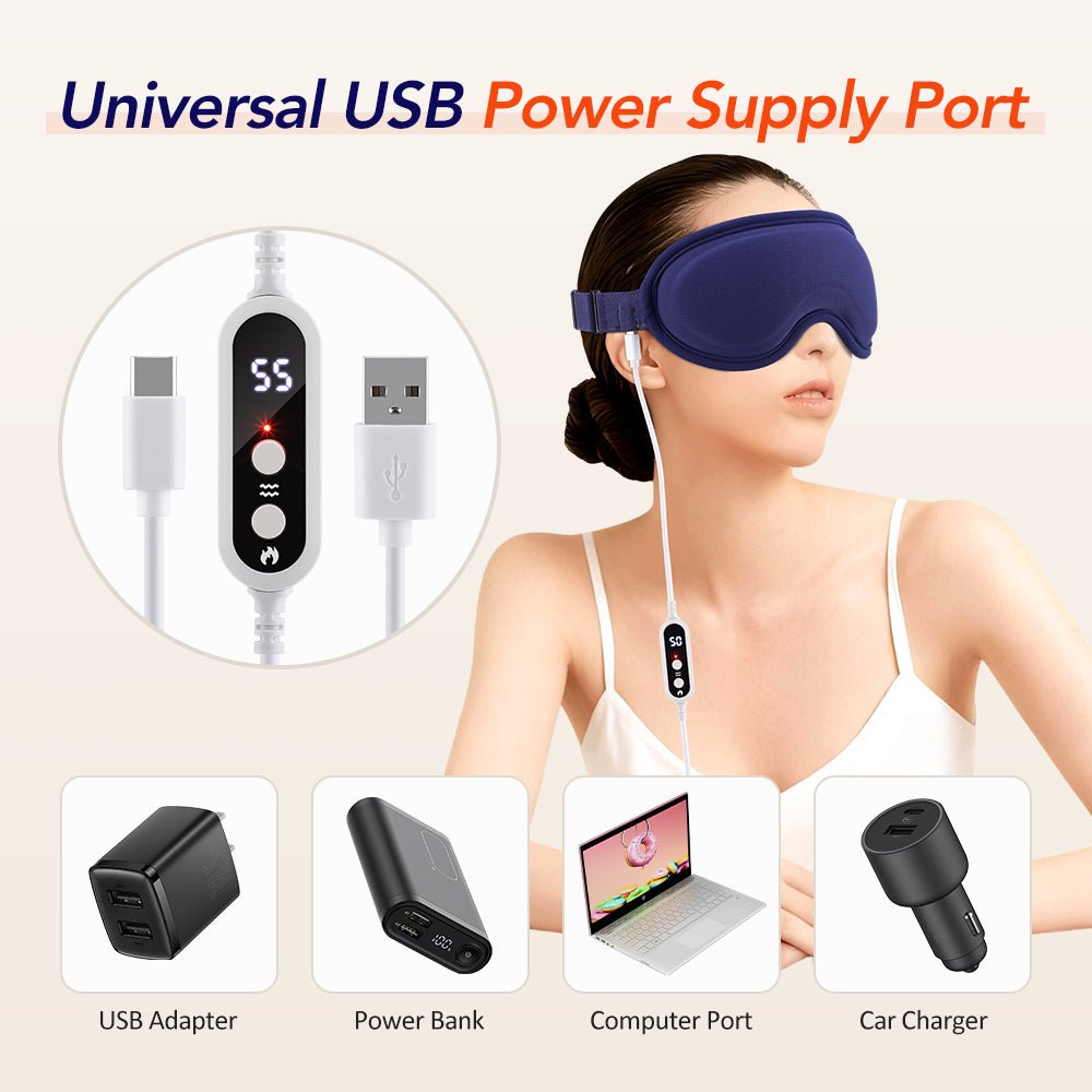 SteadyHeat Eye Mask for Dry Eyes & MGD - HEALO